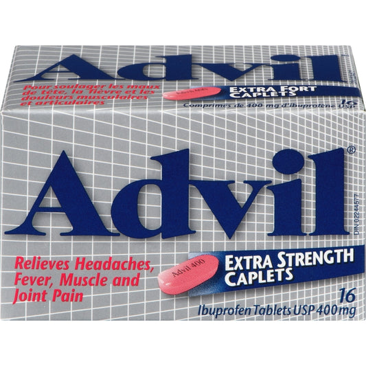 Advil Extra Strength Caplets 400mg - 16 Count