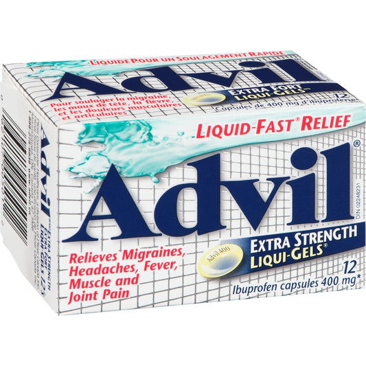 Advil Extra Strength Liqui-Gels 12 Capsules