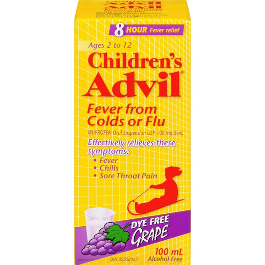 Children's Advil Fever & Pain Relief Liquid 100mL