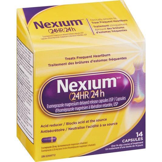 Nexium 24HR Heartburn Relief Tablets, 14 Count