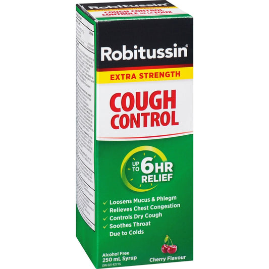 Robitussin Extra Strength Cough Syrup 250mL