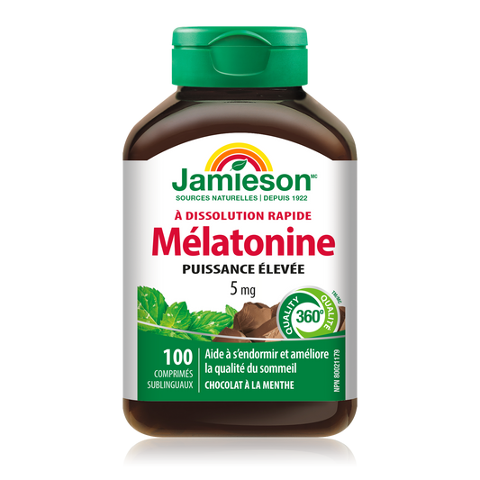 Melatonin 5mg Fast-Dissolve Tablets, 100 Count