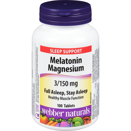 Melatonin & Magnesium Sleep Support Tablets 100 Count