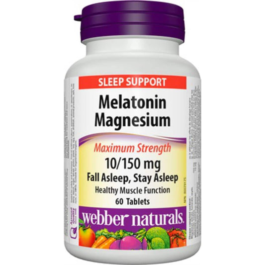 Melatonin Magnesium Sleep Support 60 Capsules