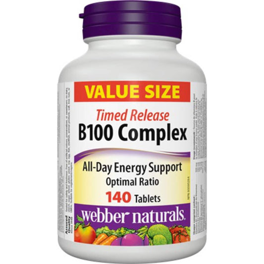 B100 Complex Timed Release Tablets 140 Count