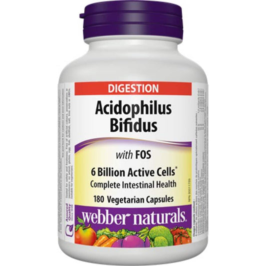 Acidophilus Bifidus Probiotic 180 Capsules
