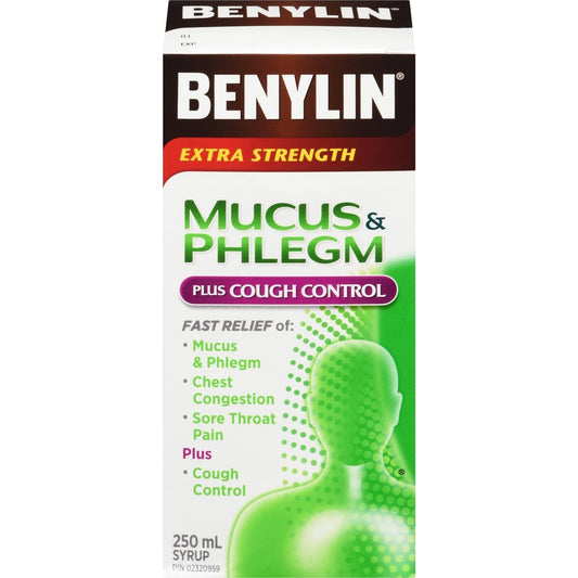 Extra Strength Mucus & Phlegm Cough Syrup 250ml