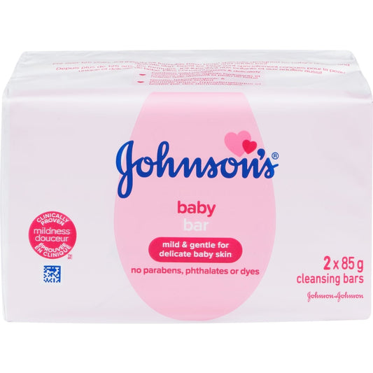 Baby Gentle Cleansing Soap Bars, 2-Pack