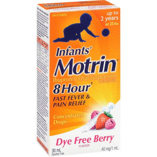Infants' Motrin Dye-Free Berry Drops 30mL