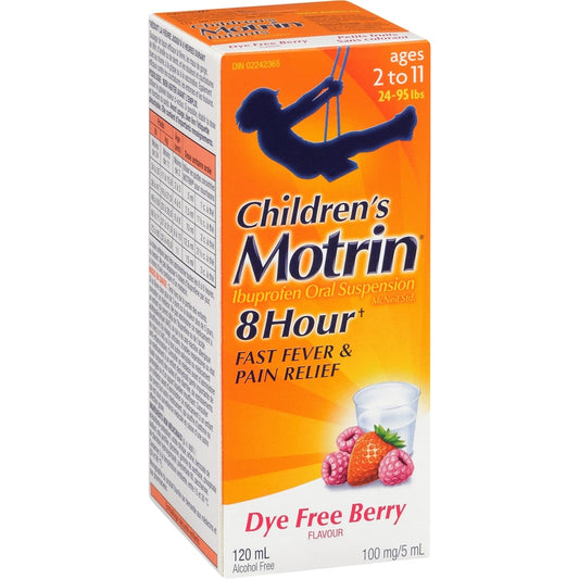 Children's Motrin Ibuprofen Suspension Berry 120mL