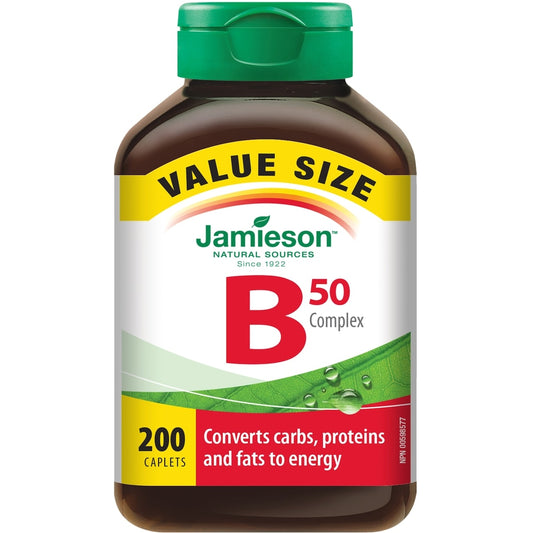 Vitamin B Complex 50mg, 200 Caplets