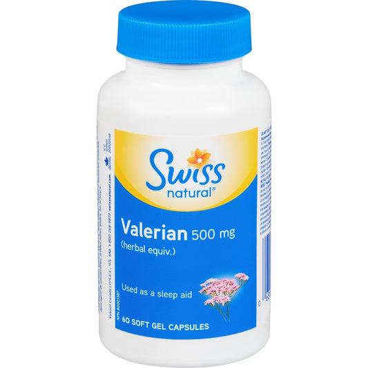Valerian 500mg Sleep Support - 60 Capsules
