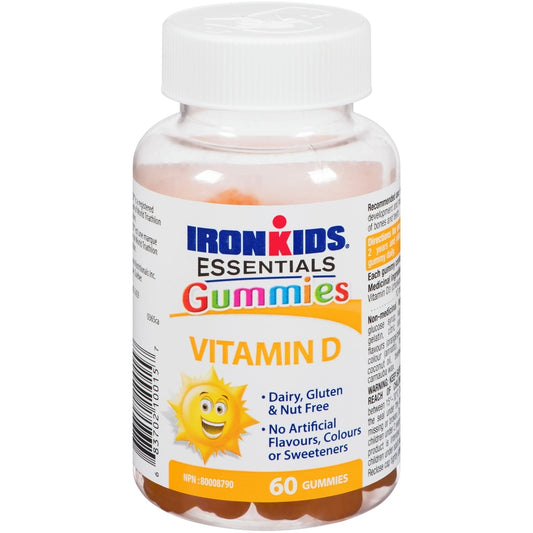 IronKids Vitamin D Gummies for Kids 60ct