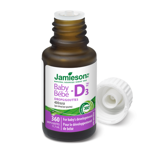 Baby Vitamin D3 Drops 400 IU, 11.7mL