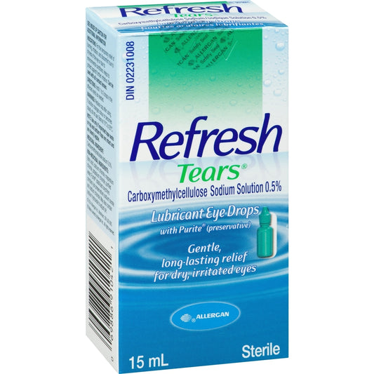 Refresh Tears Lubricant Eye Drops 15ml