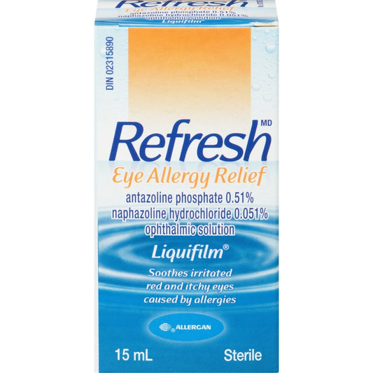 Refresh Eye Allergy Relief Drops 15ml