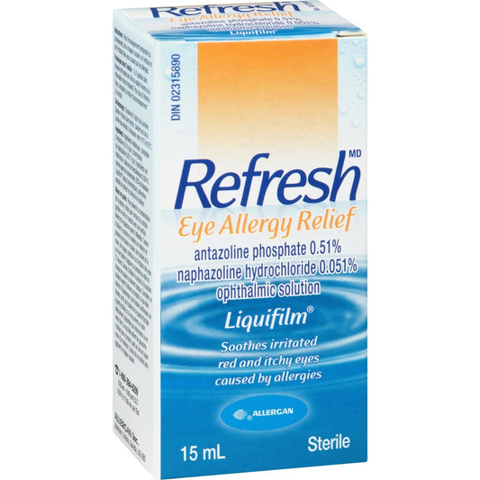 Refresh Eye Allergy Relief Drops 15ml