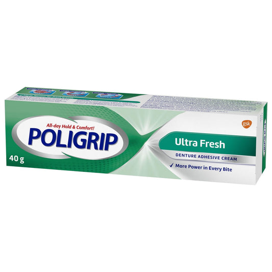Ultra Fresh Denture Adhesive Cream 40g