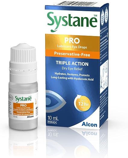 Systane PRO Preservative-Free Lubricating Eye Drops 10ml