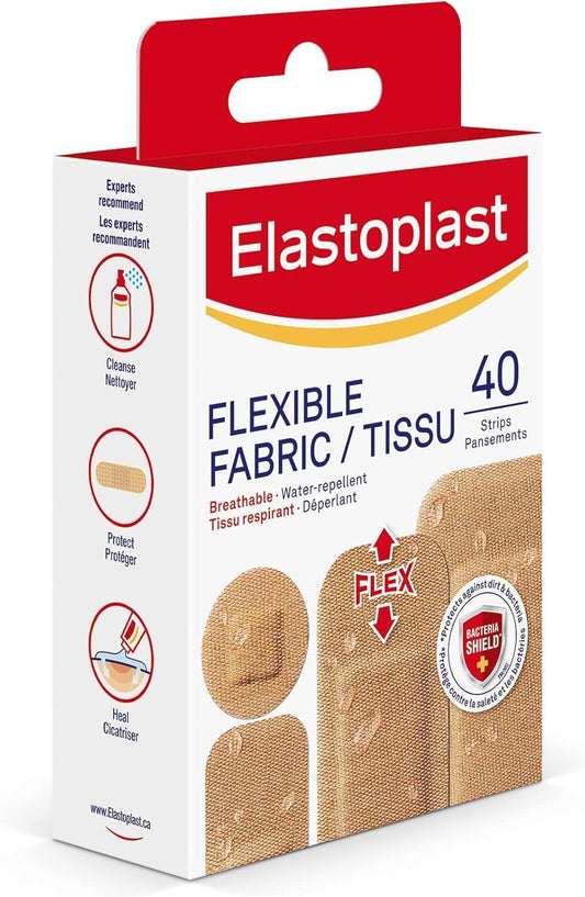 Fabric Assorted Adhesive Bandages 40 Pack