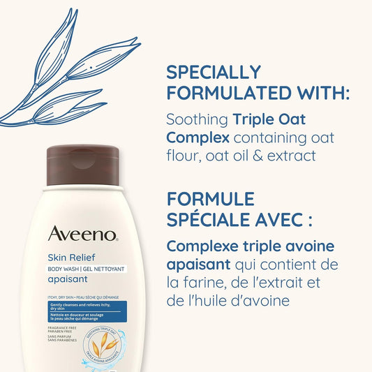 Fragrance-Free Skin Relief Body Wash 532ml