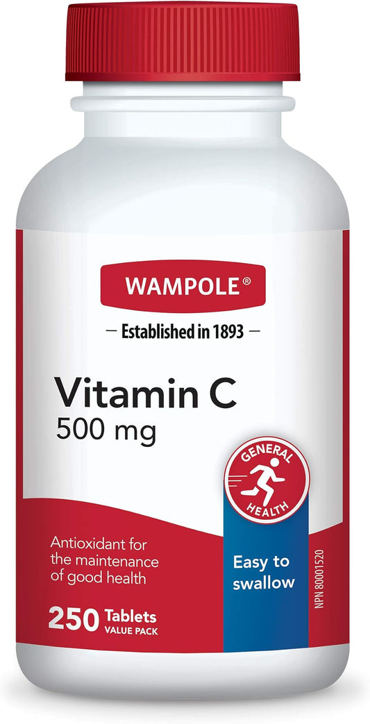 Vitamin C 500mg Tablets - 250 Count