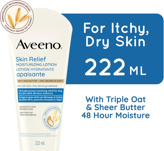 Skin Relief Fragrance-Free Moisturizing Lotion 222ml