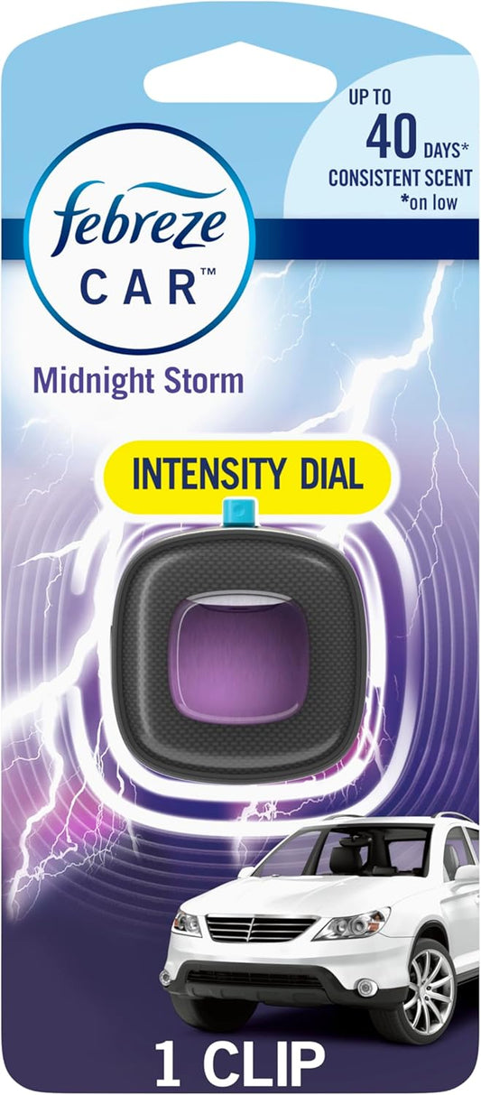 Midnight Storm Car Vent Air Freshener Clip, 2ml