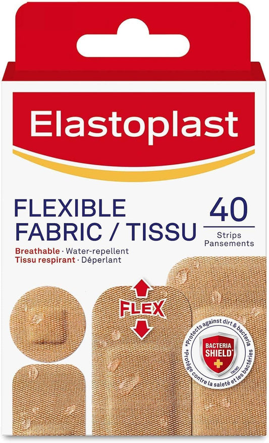 Fabric Assorted Adhesive Bandages 40 Pack