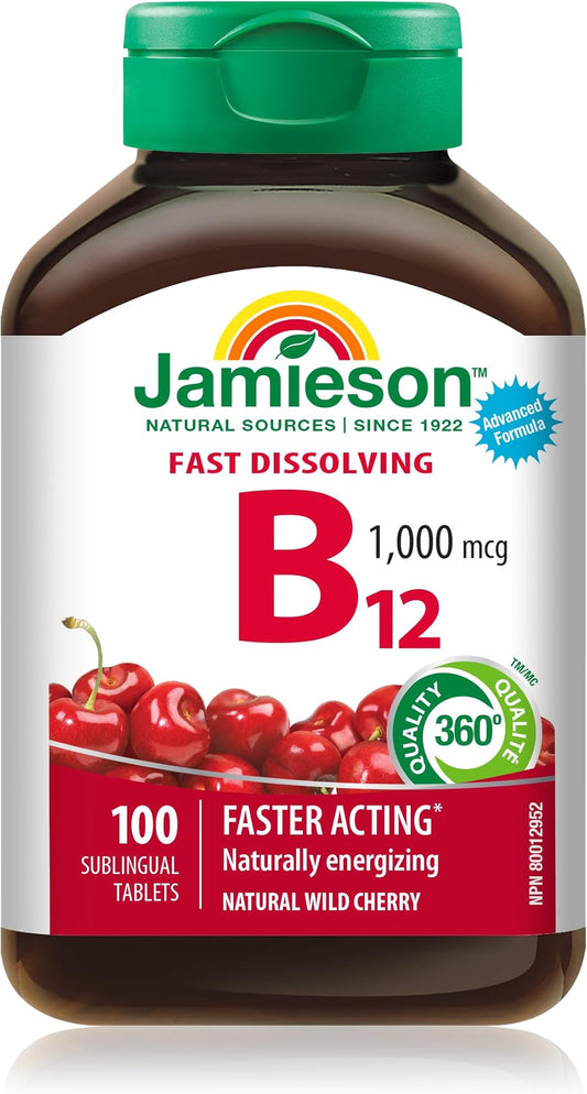 Vitamin B12 1000mcg Fast Dissolving Tablets 100 Count