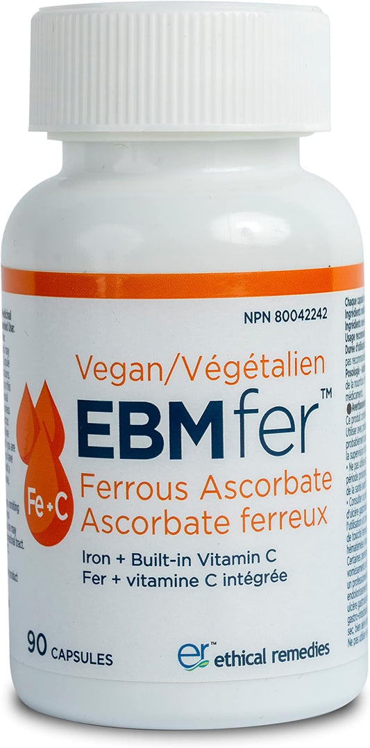 EBMfer Vegan Iron Supplement 90 Capsules