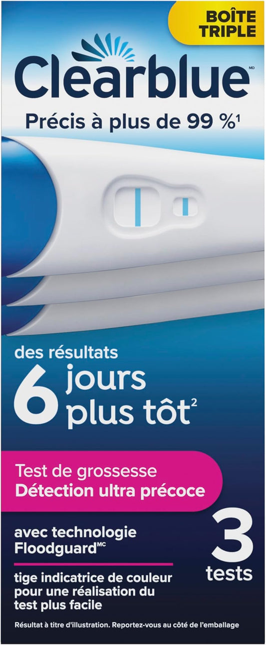 Clearblue Ultra Early Pregnancy Test Kit - 3 Pack
