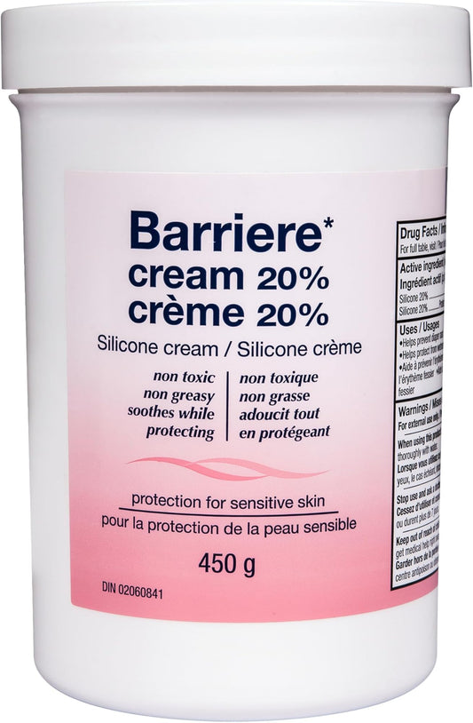 Silicone Barrier Cream for Sensitive Skin 450g