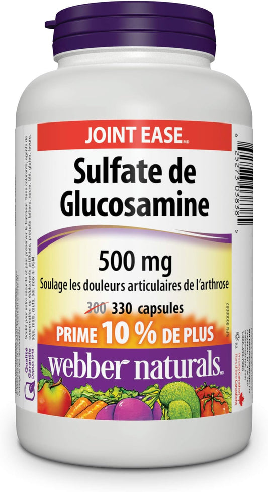 Glucosamine Sulfate 500mg 330 Capsules