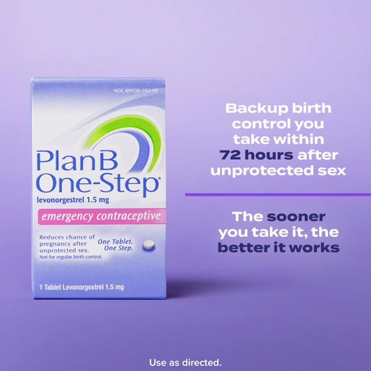 Plan B Emergency Contraceptive Tablet 1.5mg