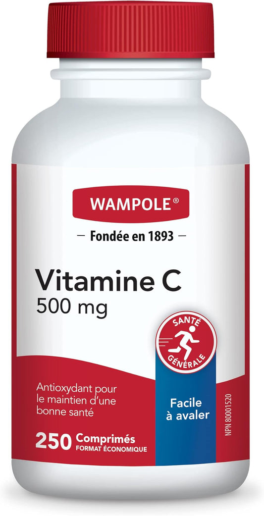 Vitamin C 500mg Tablets - 250 Count