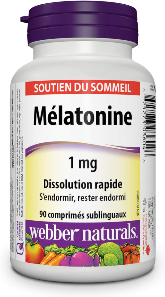 Melatonin 1mg Quick Dissolve Tablets 90 Count