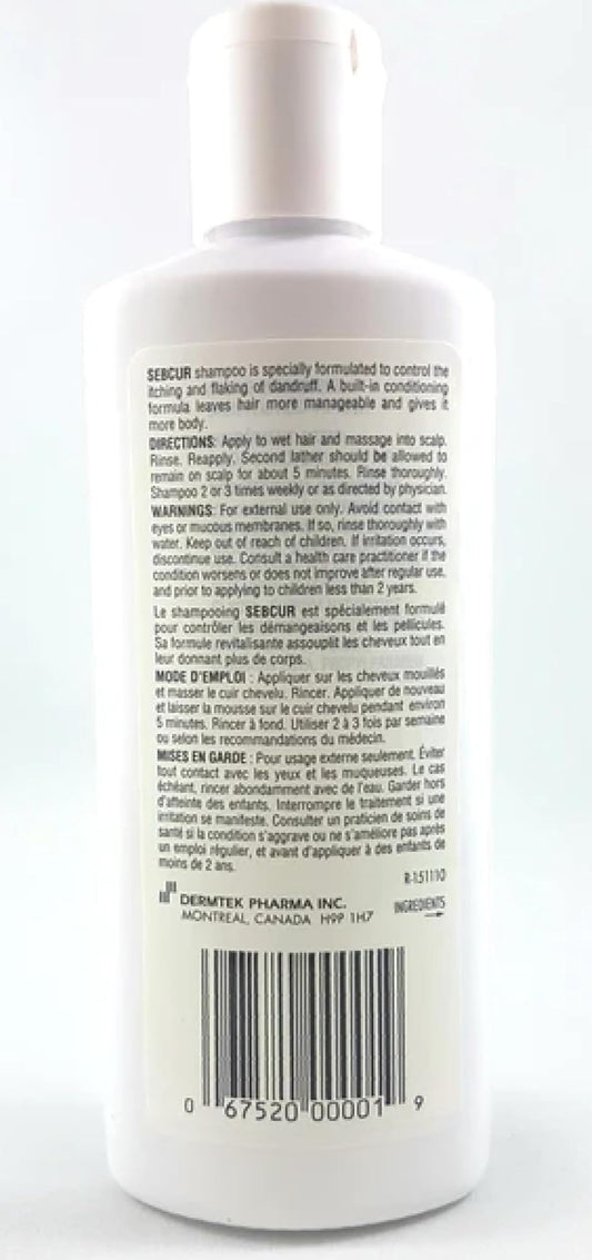 Sebcur Anti-Dandruff Shampoo 120ml