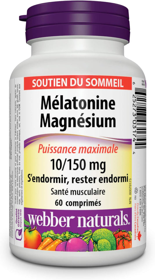 Melatonin Magnesium Sleep Support 60 Capsules