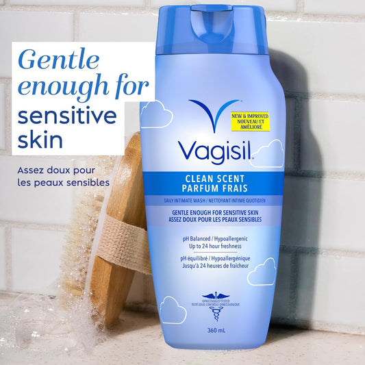 Vagisil Clean Scent Gentle Wash 360ml