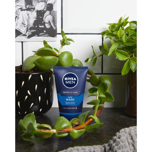 Men's Refreshing Face Wash with Aloe Vera 150ml