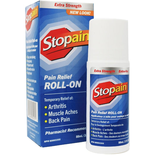 Stopain Extra Strength Pain Relief Roll-On 90ml