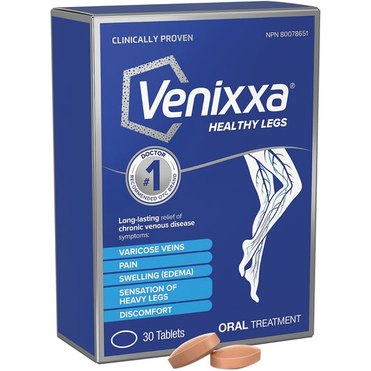 Venixxa 500mg Tablets for Venous Health Relief - 30 Count