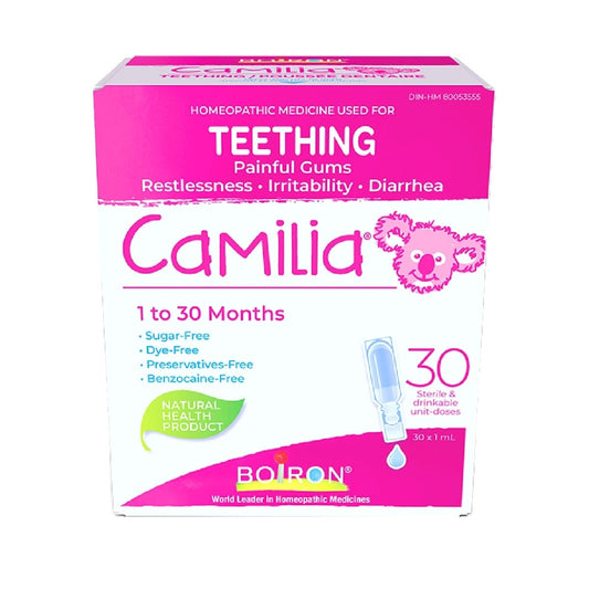 Camilia Teething Relief Drops for Babies, 30 x 1ml