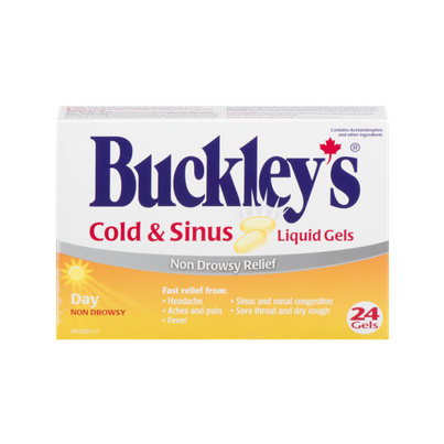 Daytime Cold & Sinus Relief Liquid Gels, 24 Softgels