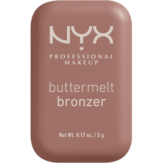 Buttermelt Bronzer, Powder Bronzer, 12 HR Wear, Fade Resistant & Transfer Resistant, Infused with Shea Butter