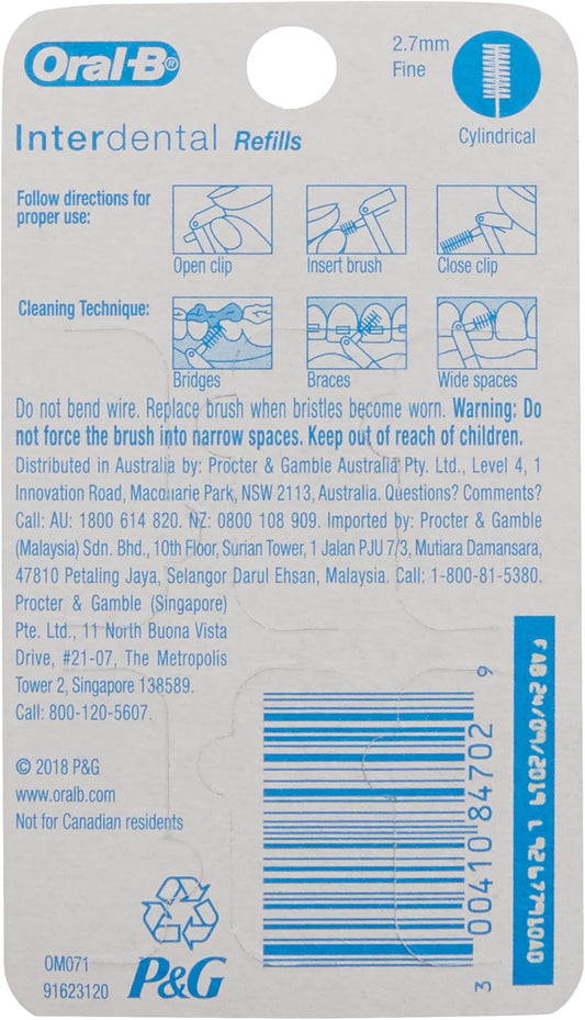 Oral-B Interdental Refills, 6 ea