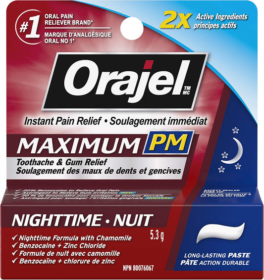 Maximum Strength PM Toothache & Gum Relief Paste 5.3g
