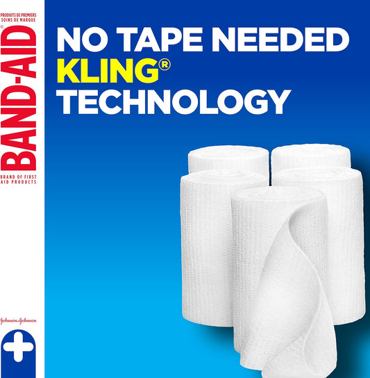 Kling Rolled Gauze Bandage 10cm x 4.5m