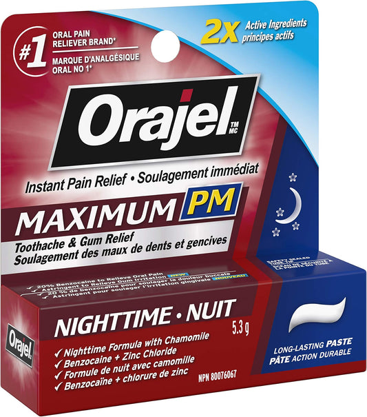 Maximum Strength PM Toothache & Gum Relief Paste 5.3g